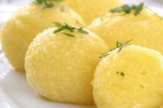 Клёцки картофельные белорусские Белорусские клецки рецепт