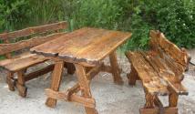 Meja DIY untuk gazebo adalah barang penting Buat sendiri meja kayu untuk gazebo