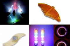 LEDs मधून सायकलसाठी लाइट कसा बनवायचा सायकलला ग्लो कसा बनवायचा