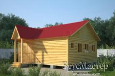 Progetti di piccole case Progetti di case a un piano fino a 60 m2