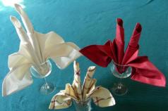 How to fold napkins: beautiful options for every holiday