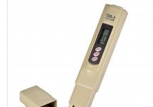 TDS meter: principle of operation, use, characteristics, care Water quality meter tds meter 3