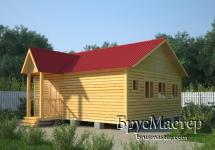 Projects of small houses Projects of one-story houses up to 60 m2