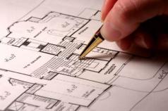 Виды архитектурных чертежей: план
