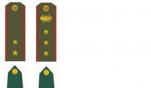 How to distinguish military ranks of the US Army Shoulder straps and ranks of countries of the world