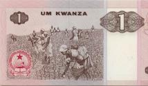 العملات المعدنية والفواتير الأنغولية كوانزا AOA أموال أنغولا المكونة من 6 أحرف