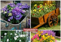 How to make flower beds and flower beds with your own hands from improvised materials?