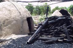 Making charcoal with your own hands